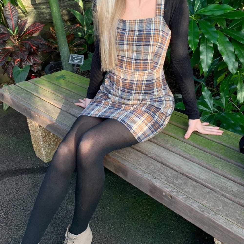 Plaid dress from American Eagle